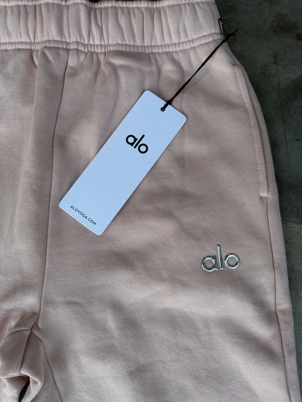 ALO Yoga  Blush Pink Jogger Sweatpants